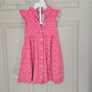 5/$10 Carter's Pink Floral Dress